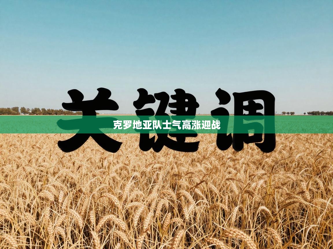 克罗地亚队士气高涨迎战 第1张